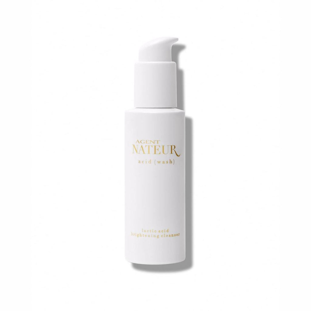 Agent Nateur: a c i d ( w a s h ) lactic acid skin brightening cleanser